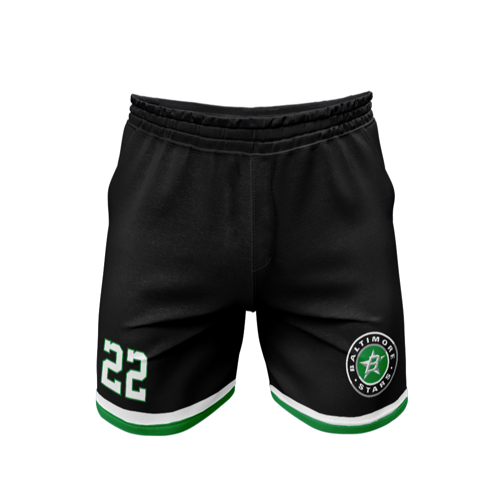 Baltimore Stars Training Shorts - Blitz Shorts 9" (With Pocket)