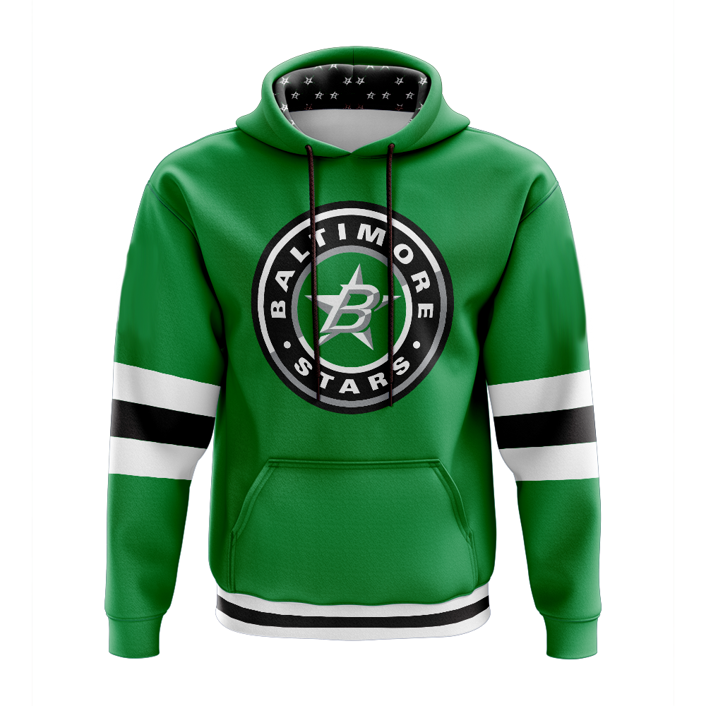 Baltimore Stars - Free Spirit Pullover Fleece Hoodie (Green)