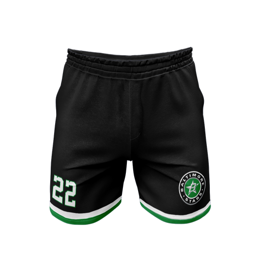 Baltimore Stars Training Shorts - Blitz Shorts 9" (With Pocket)