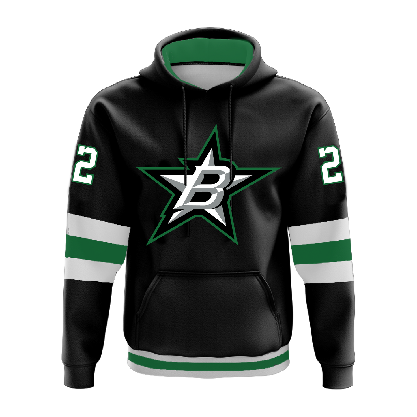 Baltimore Stars - Free Spirit Pullover Fleece Hoodie (Black)