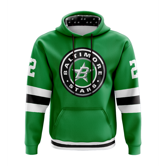 Baltimore Stars - Free Spirit Pullover Fleece Hoodie (Green)
