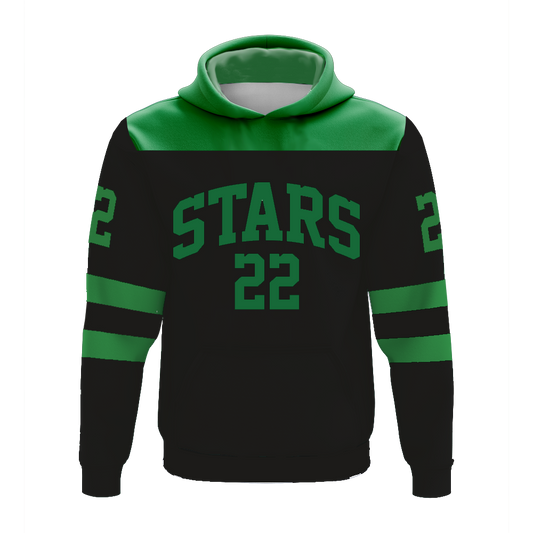 Baltimore Stars - Free Spirit Pullover Fleece Hoodie (Vintage Black)