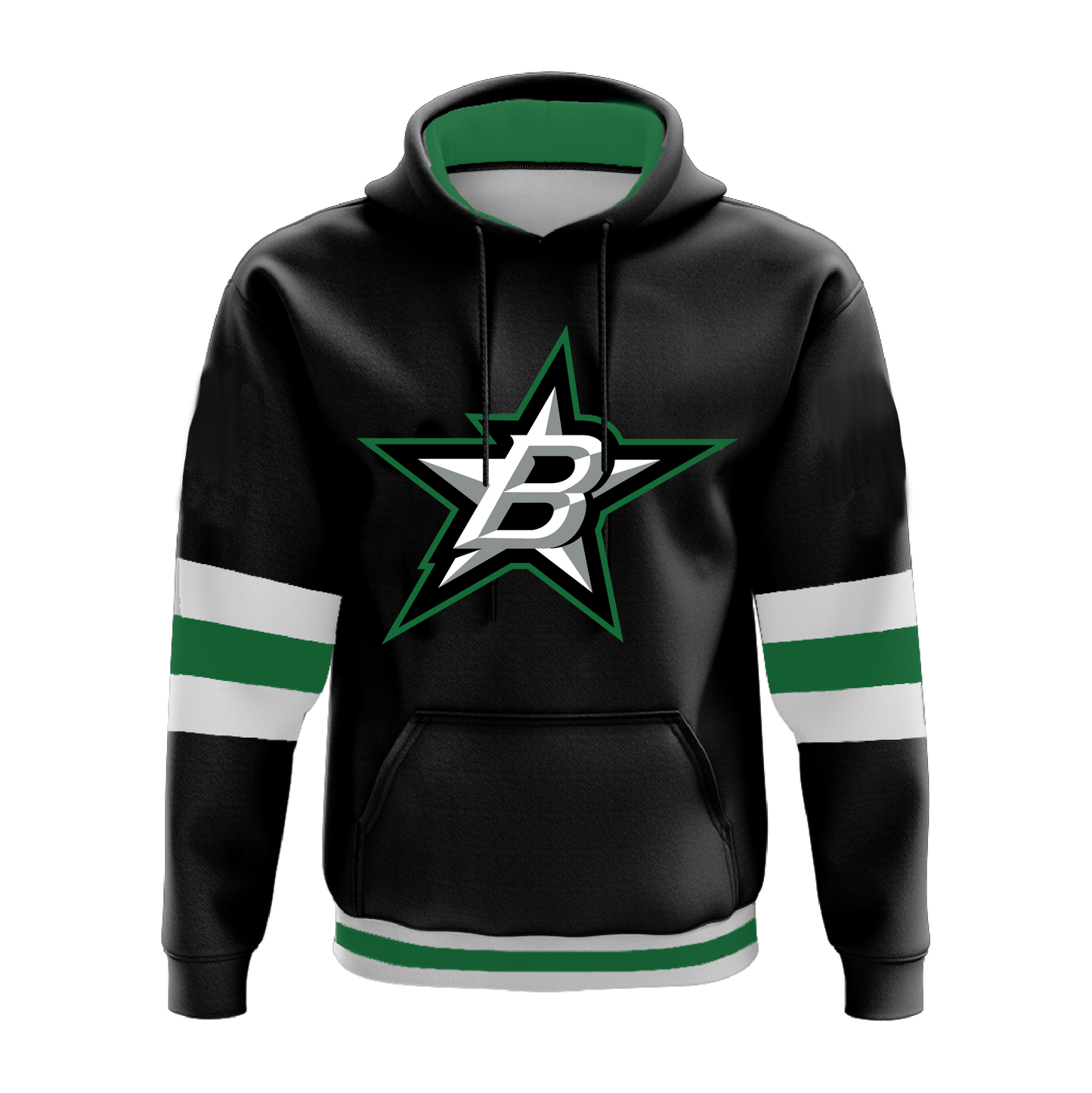 Baltimore Stars - Free Spirit Pullover Fleece Hoodie (Black)